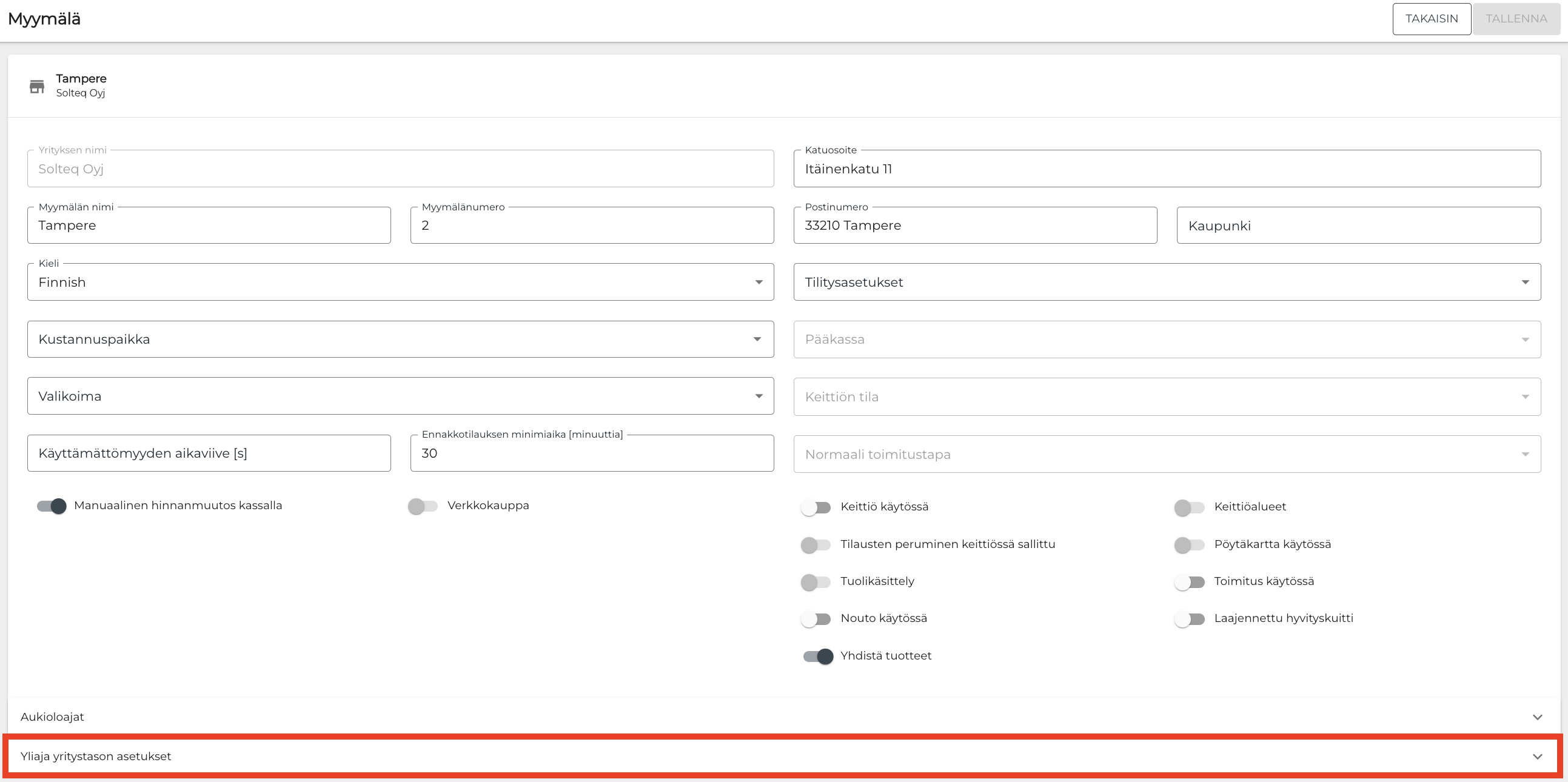 Yliaja yritysasetukset.png